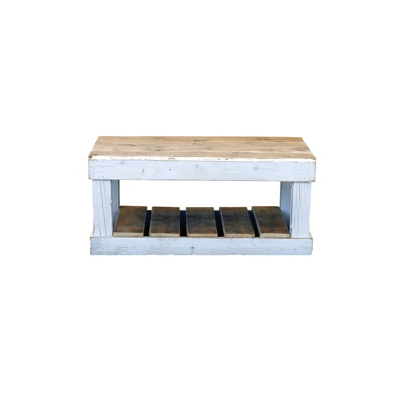 Rosalind Wheeler Ingulu Solid Wood Top Single Coffee Table