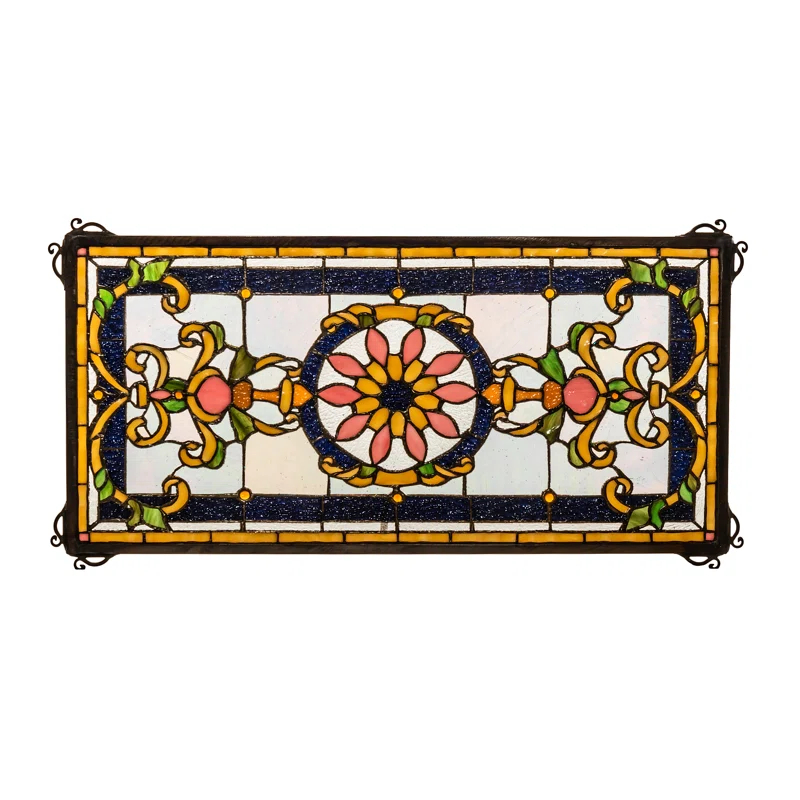 Meyda Lighting Meyda Tiffany & Stained Glass Novelty & Humor Window Panel