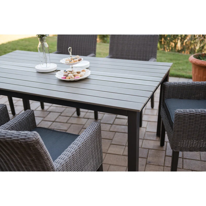 Kettler USA Bretange Rectangular Outdoor Dining Table