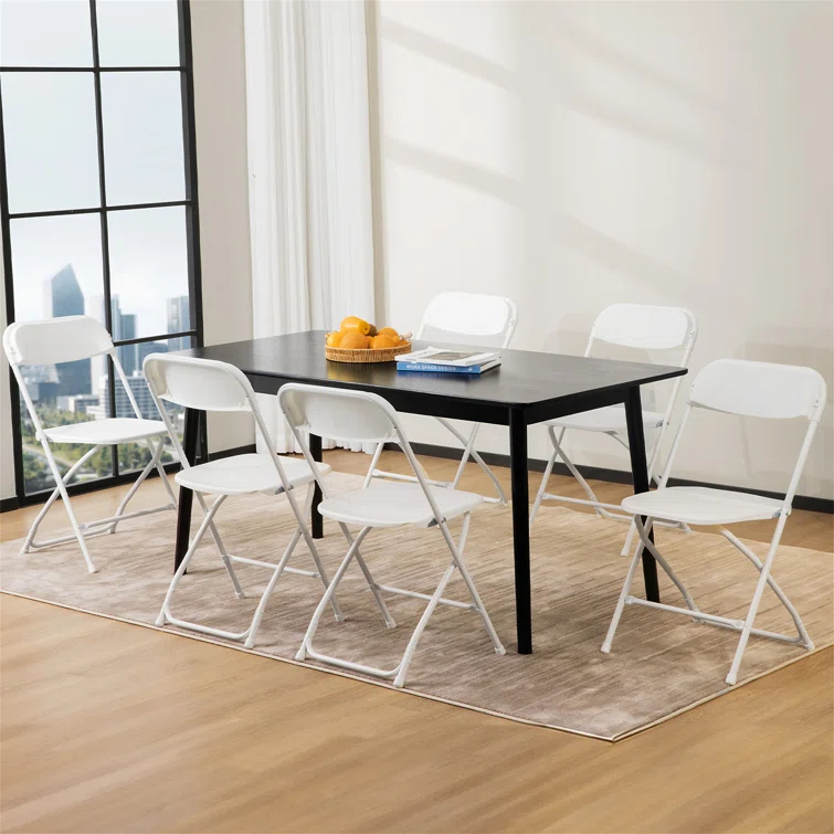 Inbox Zero 10-Pack Folding Chair (Set of 10)