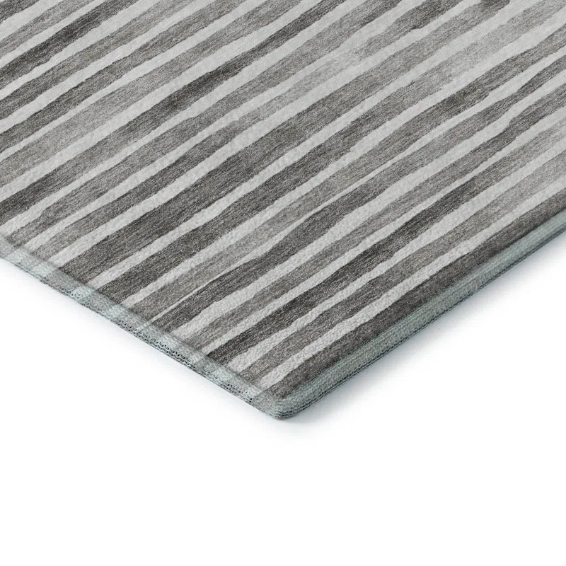 Premium Machine Washable Cerrito AMF187 Gray Rug
