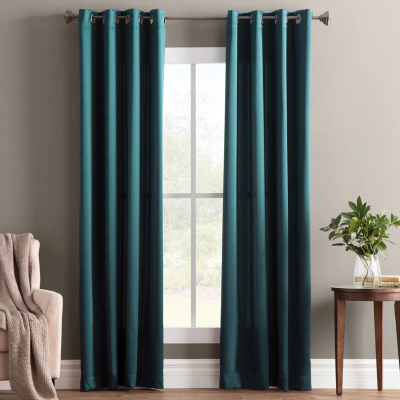 Wayfair Basics® Wayfair Basics Room Darkening Grommet Curtain Panel