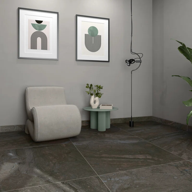 Bond Tile Esperanza 3.54 In. X 23.62 In. Matte Porcelain Bullnose Trim Tile (0.57 Sq. Ft. / Each)