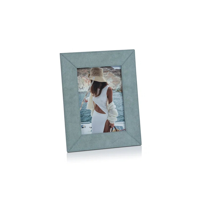 Birch Lane™ Suede Leather/ MDF Picture Frame