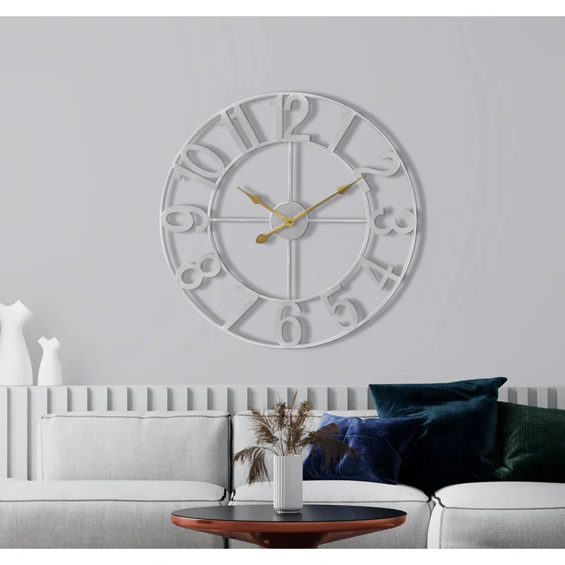 Sorbus Large 16" Numeral Analog Decorative Wall Clock