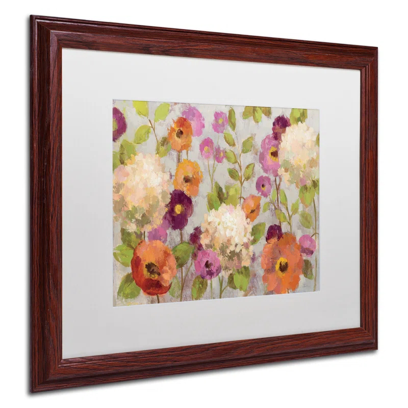 Trademark Fine Art " Hydrangeas And Anemones " by Silvia Vassileva