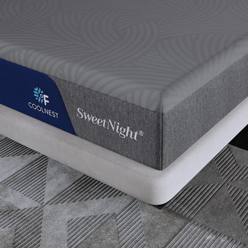 Sweet Medium Coolnest Gel Memory Foam Mattress With CertiPUR-US and ACA Certified