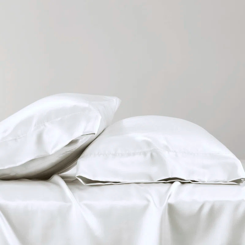 Madison Park Essentials Satin Luxury 2PC Pillowcases (Set of 2)