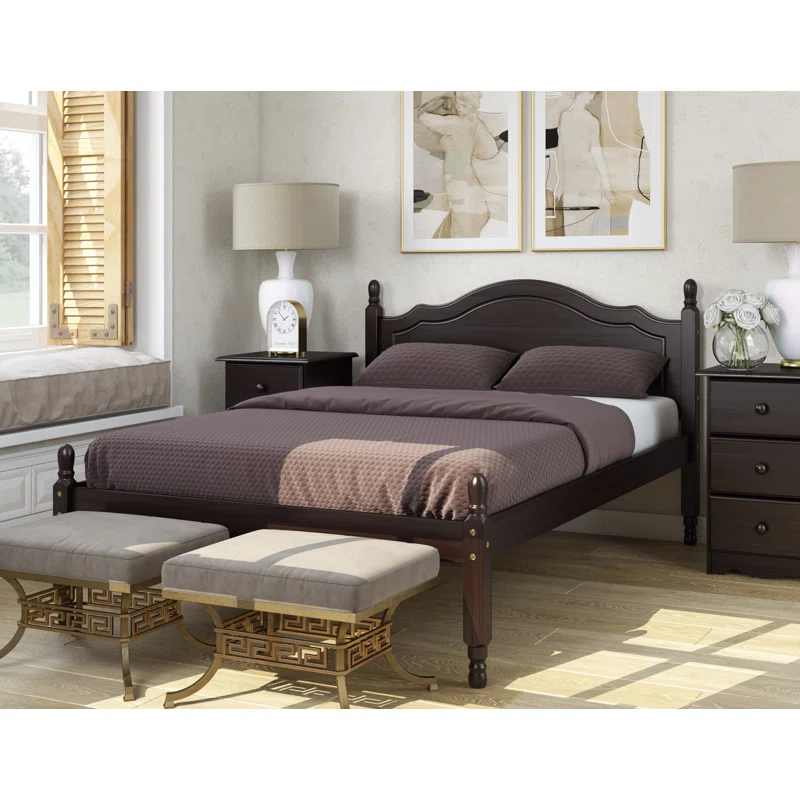 Kielin 100% Solid Wood Reston Bed Twin or Full by
