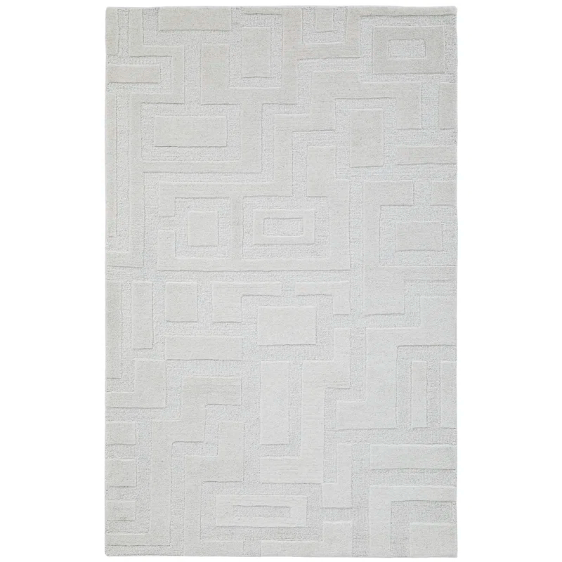 AllModern Helaine Hand Tufted Wool Indoor Rug
