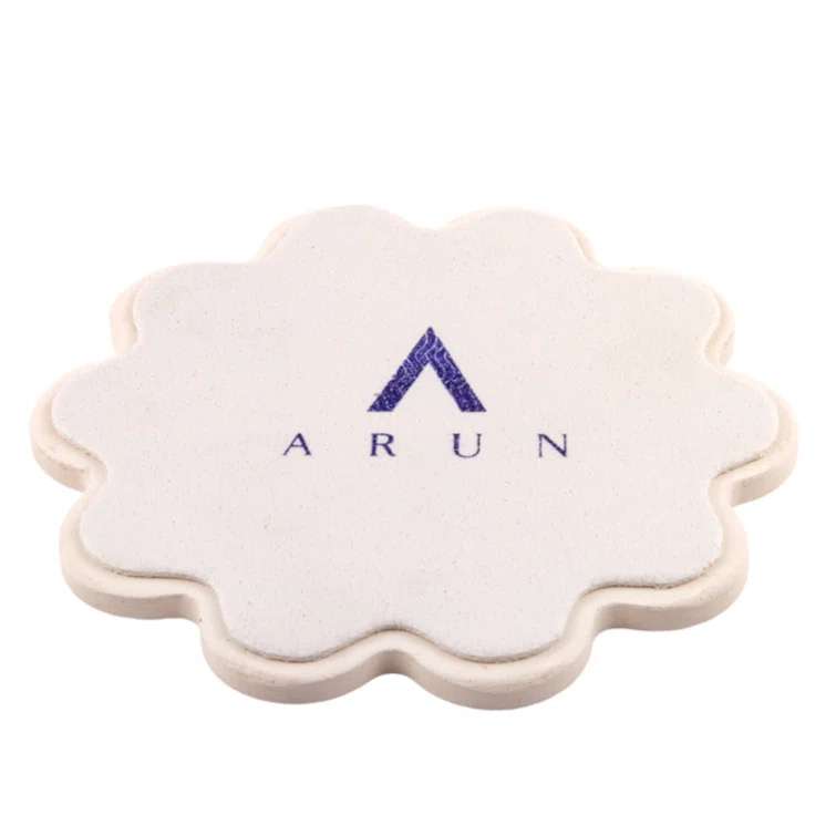 ARUN Vintage Style Ceramic Tile Trivet 7''