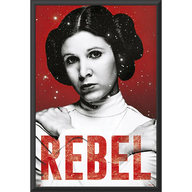 Buy Art For Less " Princess Leia - Rebel "