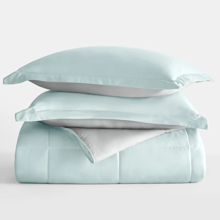 Becky Cameron Reversible Down-Alternative Comforter Bedding Set