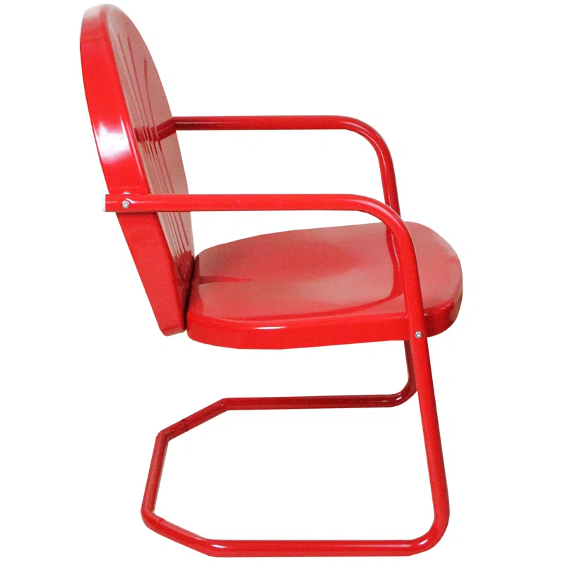 Northlight Seasonal 34-Inch Outdoor Retro Tulip Armchair