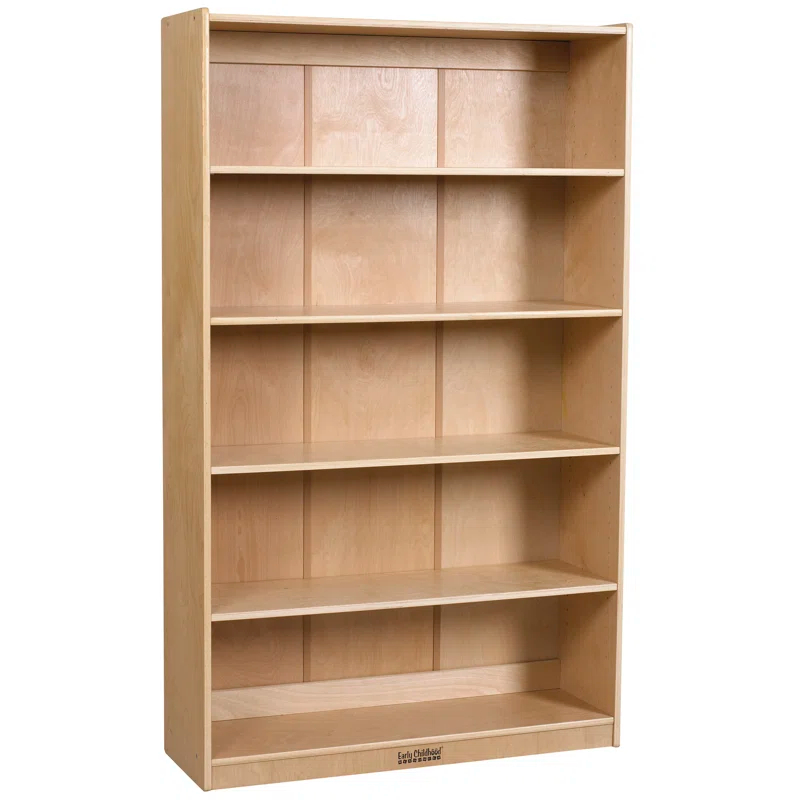 ECR4Kids ECR4Kids Classic Bookcase, 60in, Adjustable Shelves