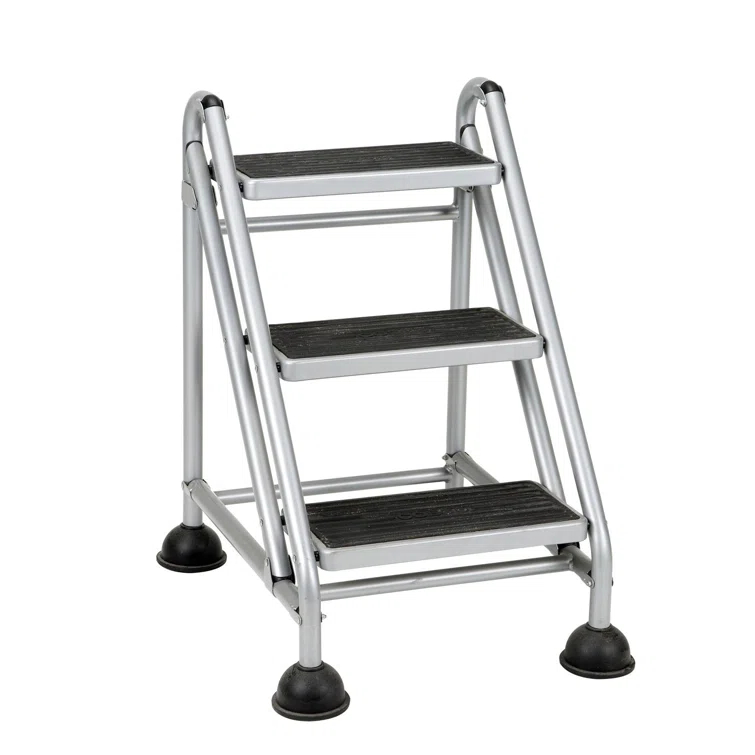 COSCO Hively 3 - Step Steel Lightweight Folding Step Stool