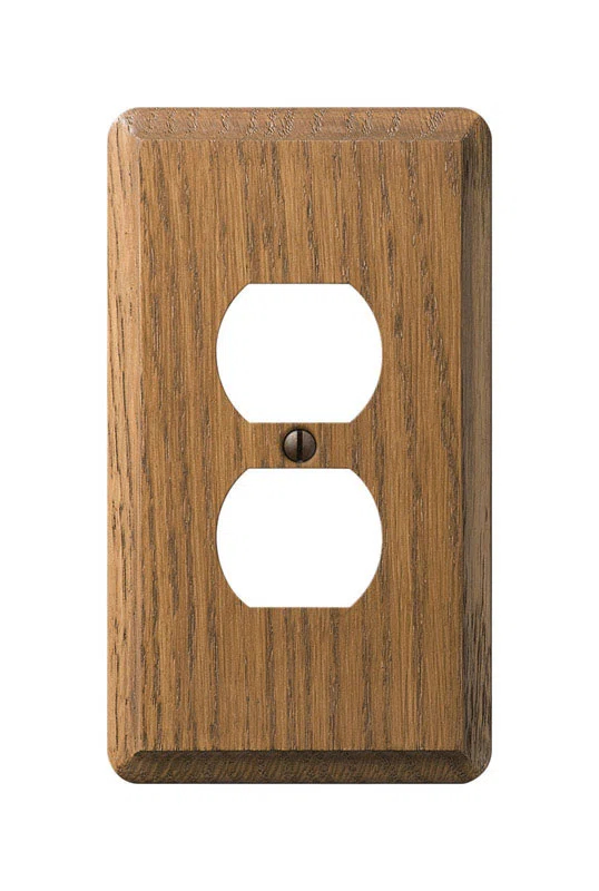 Amerelle No Subject 1 - Gang Duplex Outlet Jumbo Wall Plate