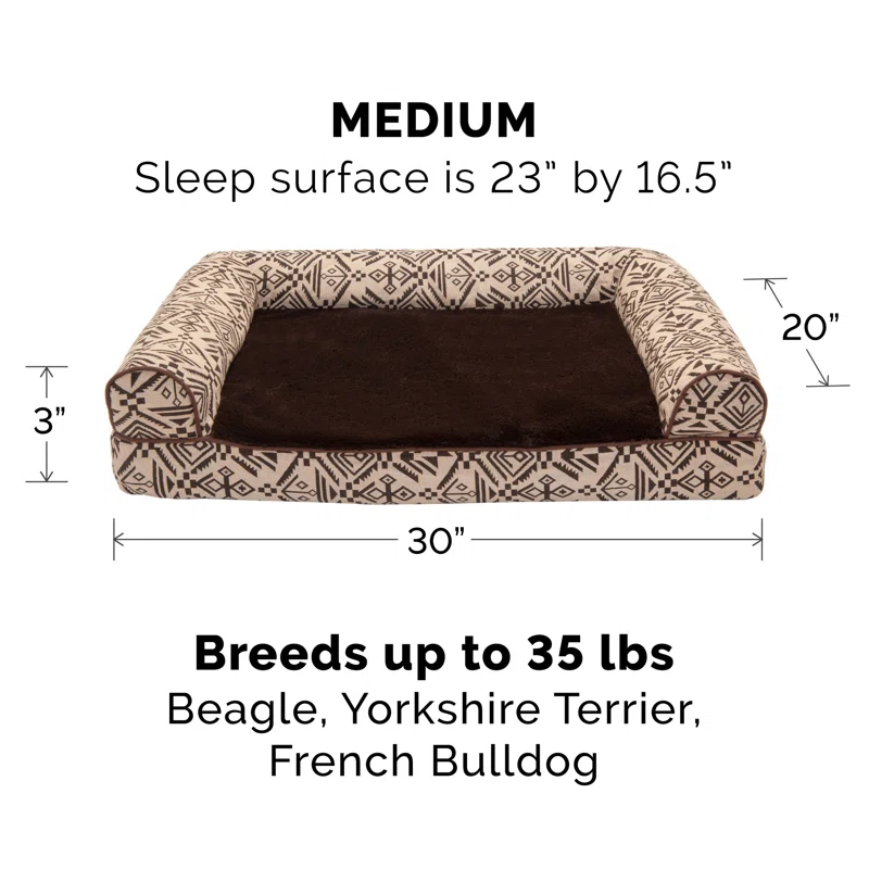 Orthopedic Polyester Pet Bed