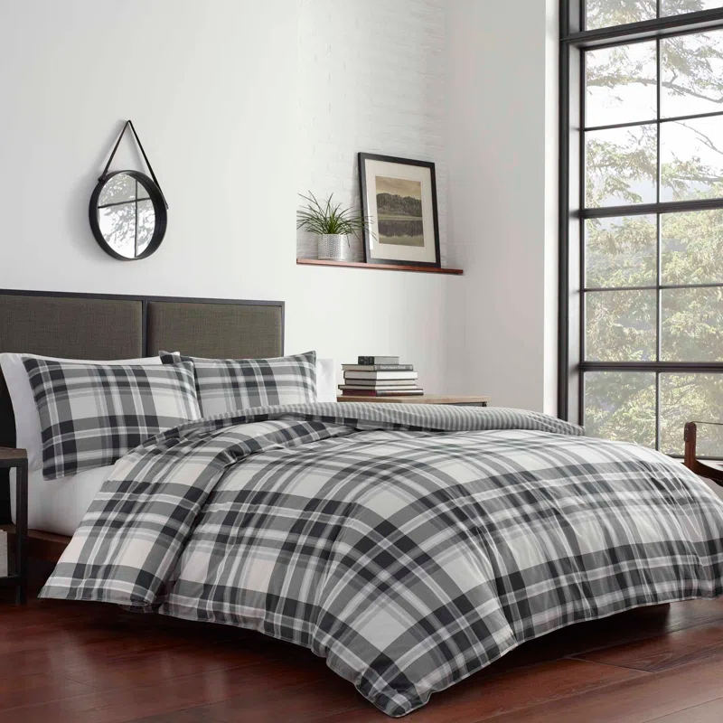 Eddie Bauer Eddie Bauer Coal Creek Plaid Cotton Comforter Set