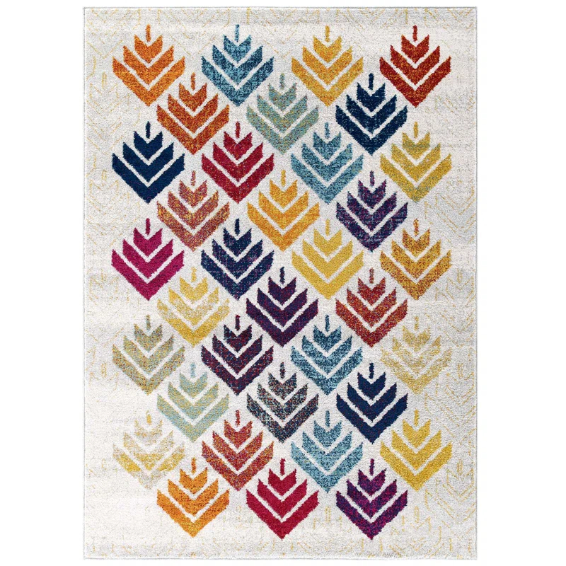 Modway Modway Entourage Florin Abstract Floral Area Rug
