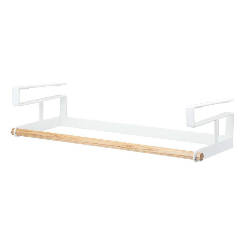 Yamazaki Home Countertop Spice Caddy, Storage and Organizer Rack, Steel, Anti-Slip Rubber Feet