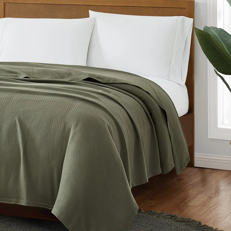 FRYE FRYE Cotton Woven Blanket