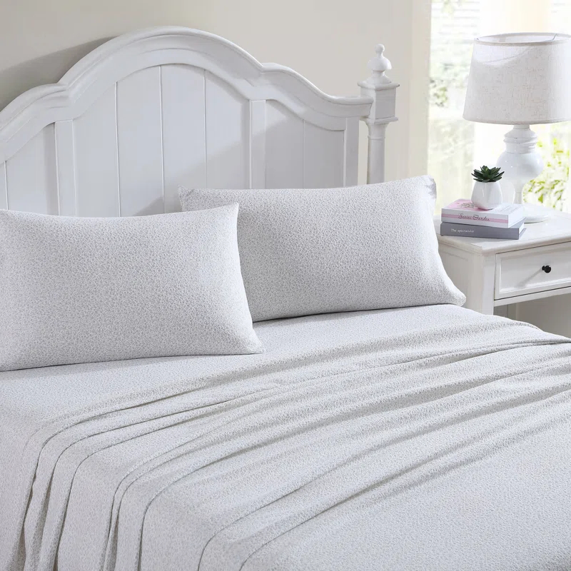 Laura Ashley Laura Ashley Cotton Flannel Cozy Sheet Sets