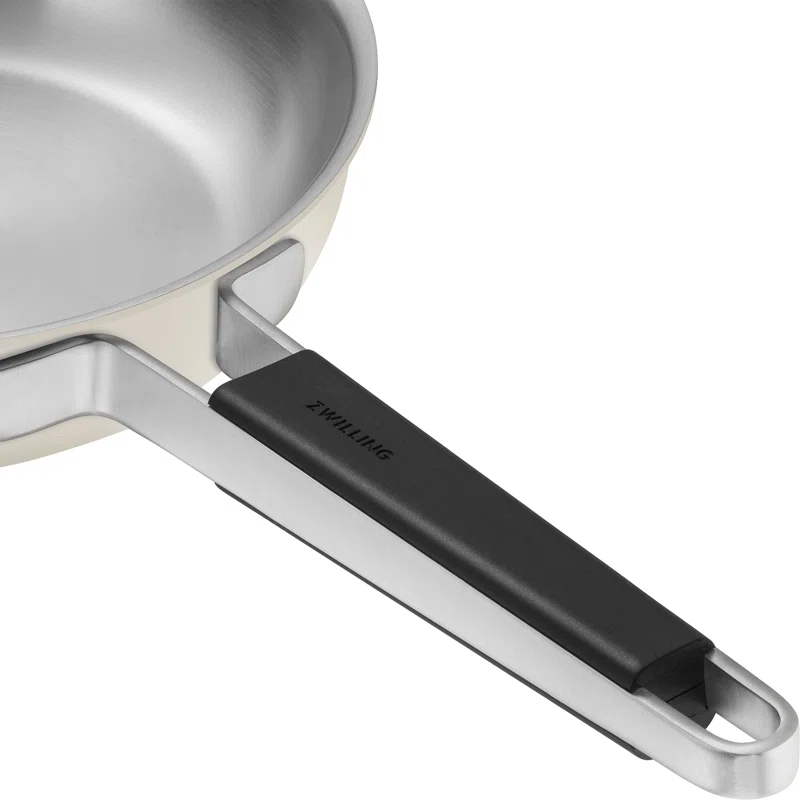 ZWILLING J.A. Henckels ZWILLING Pure 9.5-Inch Stainless Steel Ceramic Nonstick Fry Pan