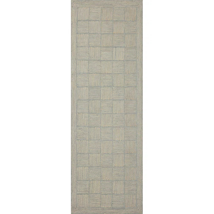 Chris Loves Julia x Loloi Chris Loves Julia x Loloi Francis Collection FRA-03 Silver / Sky, Contemporary  Area Rug