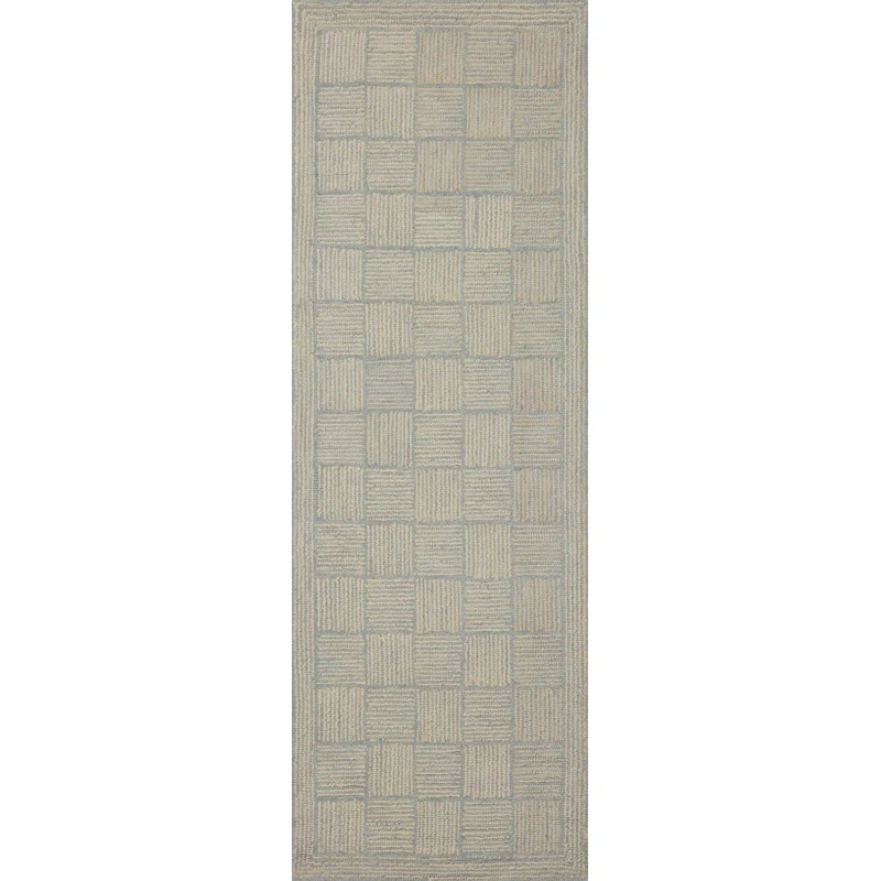 Chris Loves Julia x Loloi Chris Loves Julia x Loloi Francis Collection FRA-03 Silver / Sky, Contemporary  Area Rug