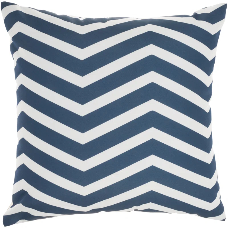 Mina Victory ALH05-020020 Floral Reversible Throw Pillow