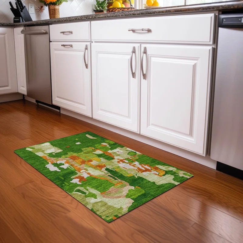 Machine Washable Indoor/Outdoor Chayden ACN1028 1'8" x 2'6" Rug