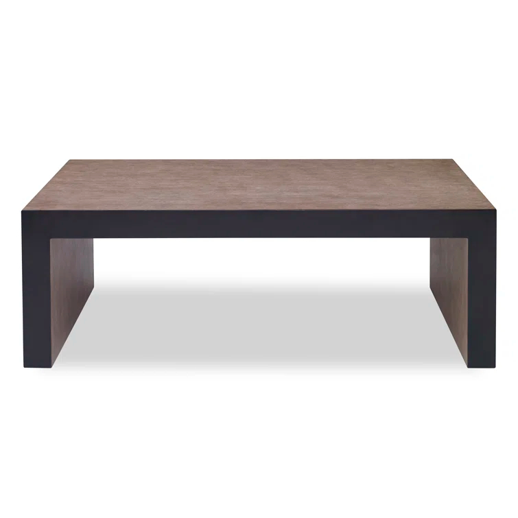 Ambella Structure Solid Wood Top Coffee Table