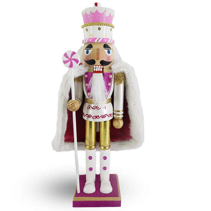 The Holiday Aisle® King Nutcracker with Cake Hat with Velvety Cape
