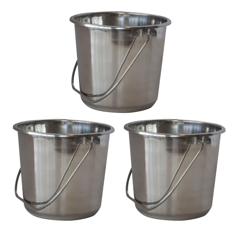 Gracie Oaks Gracie Oaks Bucket (Set of 3)