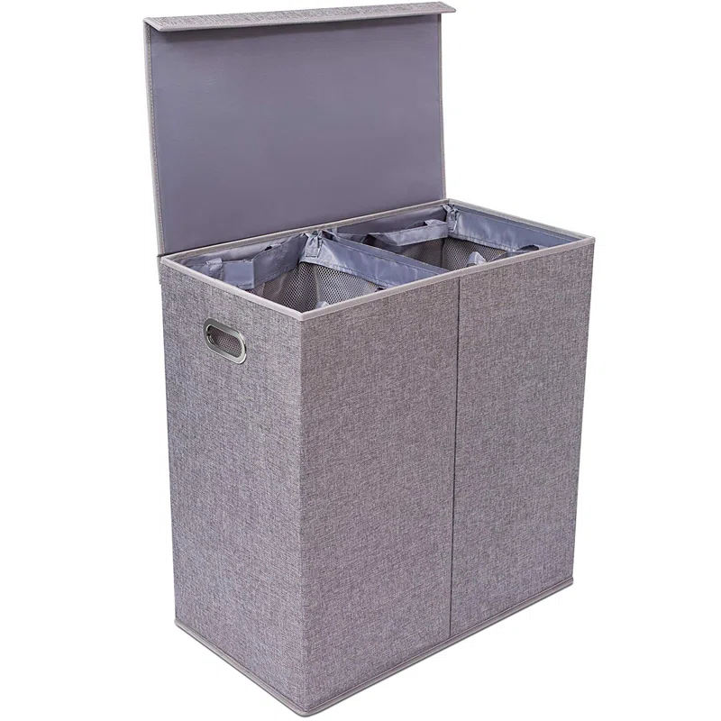 BirdRock Home Fabric Laundry Sorter with Handles