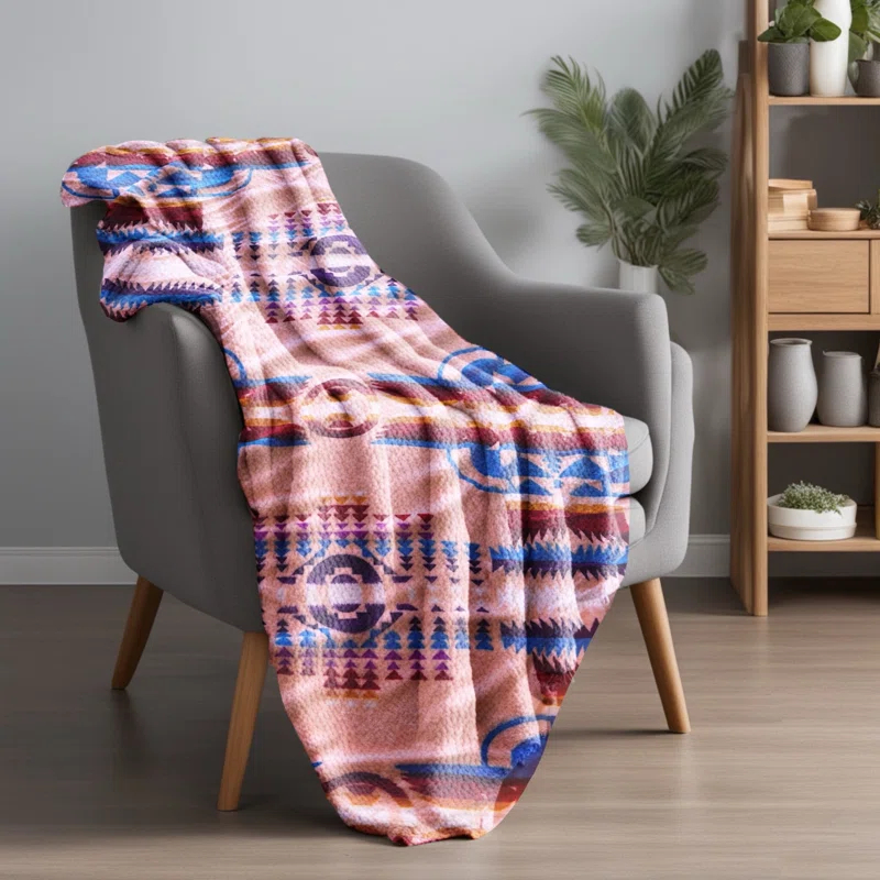 Machine Woven Throw Blanket