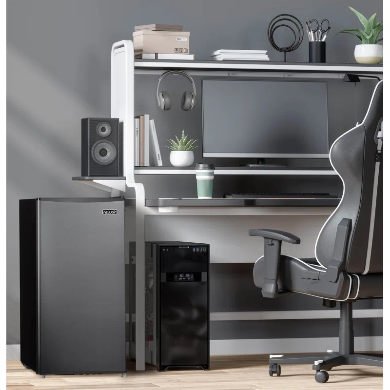 Newair Newair 3.3 Cu. Ft. Compact Mini Refrigerator With Freezer, Can Dispenser