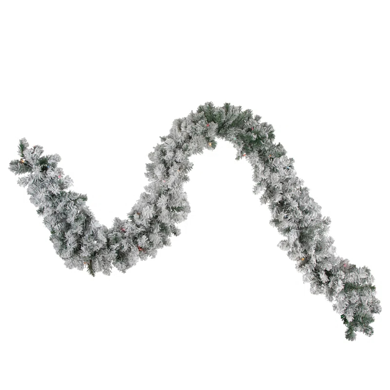 Northlight Seasonal 108'' in. Lighted Faux Pine Garland
