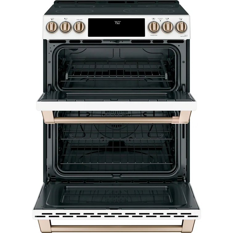 Café Café 30" 6.7 cu. ft. Smart Slide-in Electric Range with Convection and Radiant Cooktop CES750P4MW2