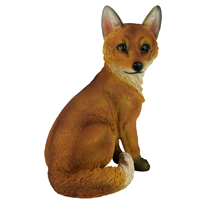 Design Toscano Woodie, the Woodland Fox Garden Statue