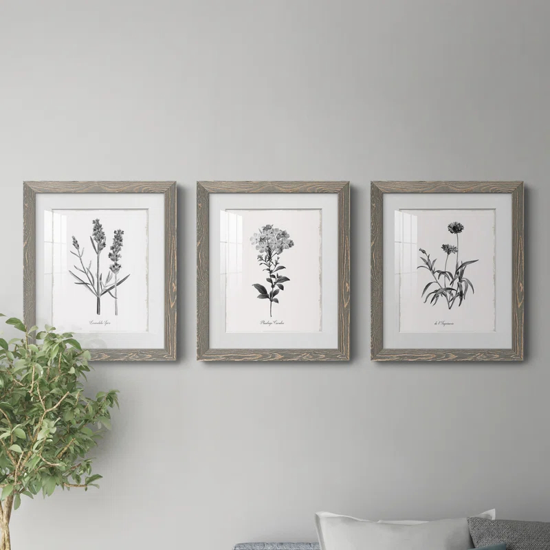 Red Barrel Studio® " Simply Imperial " 3 - Pieces Painting Print