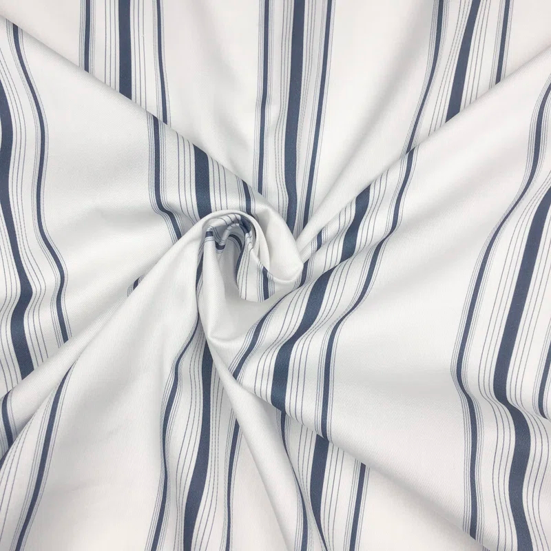August Stripe Reversible Cotton Comforter Set