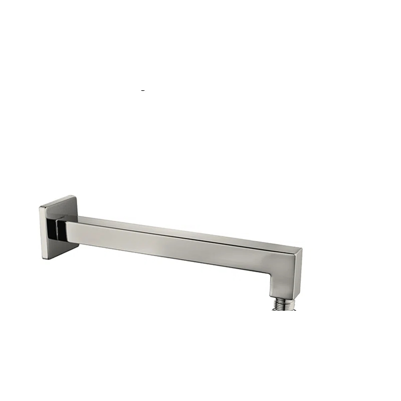 HHK HOME 4HKSQ9BN 9"  Metal Square Shower Arm,Brushed Nickel
