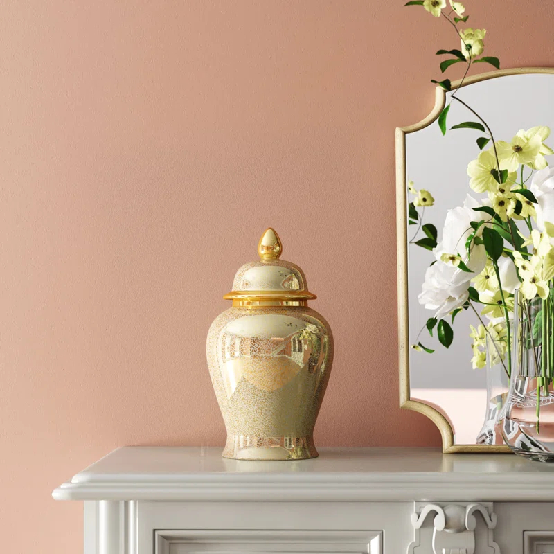 Willa Arlo™ Interiors Latoya Handmade Ceramic / Porcelain Ginger Jar