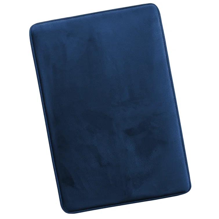 Clara Clark Ultra Soft and Absorbent Memory Foam Bath Rug Set with Non-Slip Backing