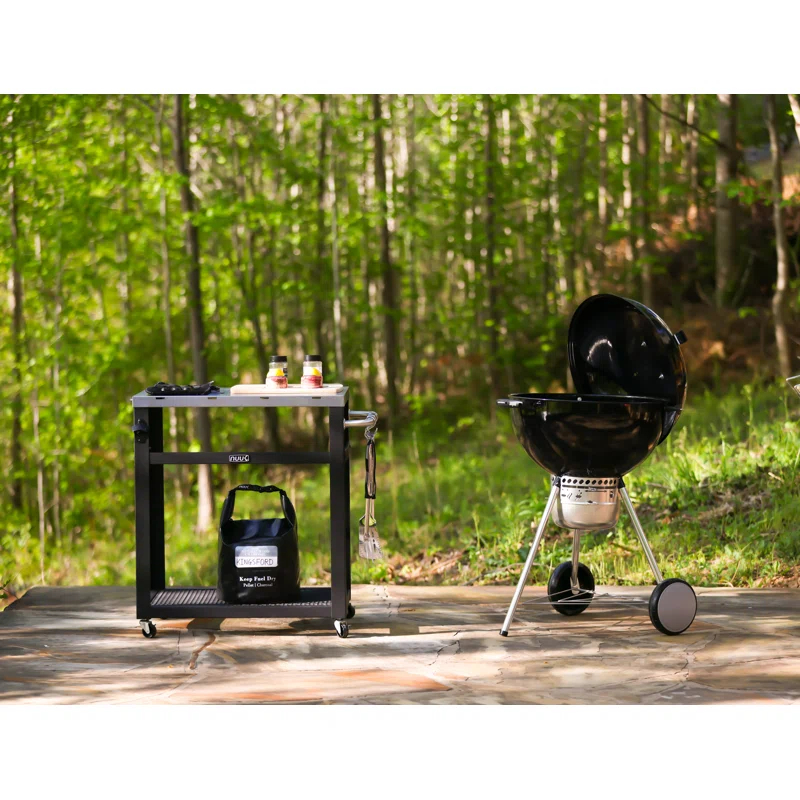 NUUK Stainless Steel 30IN Outdoor Grill and Prep Cart