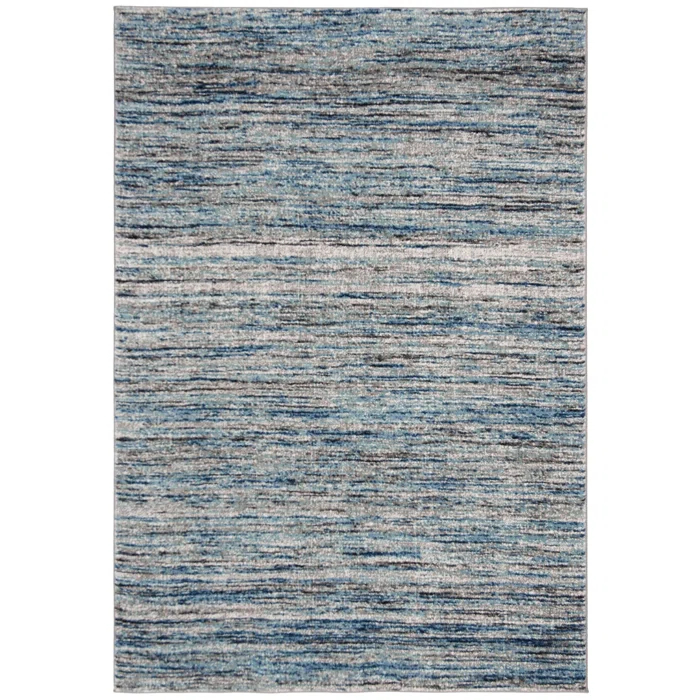 Highland Dunes Woodcreek Performance Abstract Rug