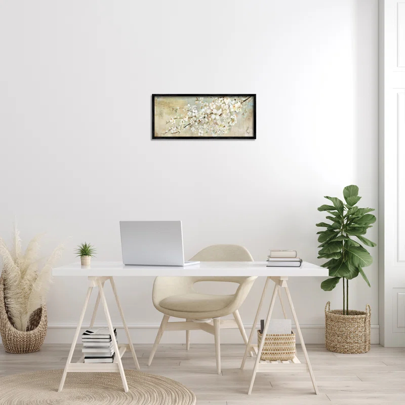 Stupell Industries Blooming Flower Tree Branch Painting Giclee Art by Main Line Studio