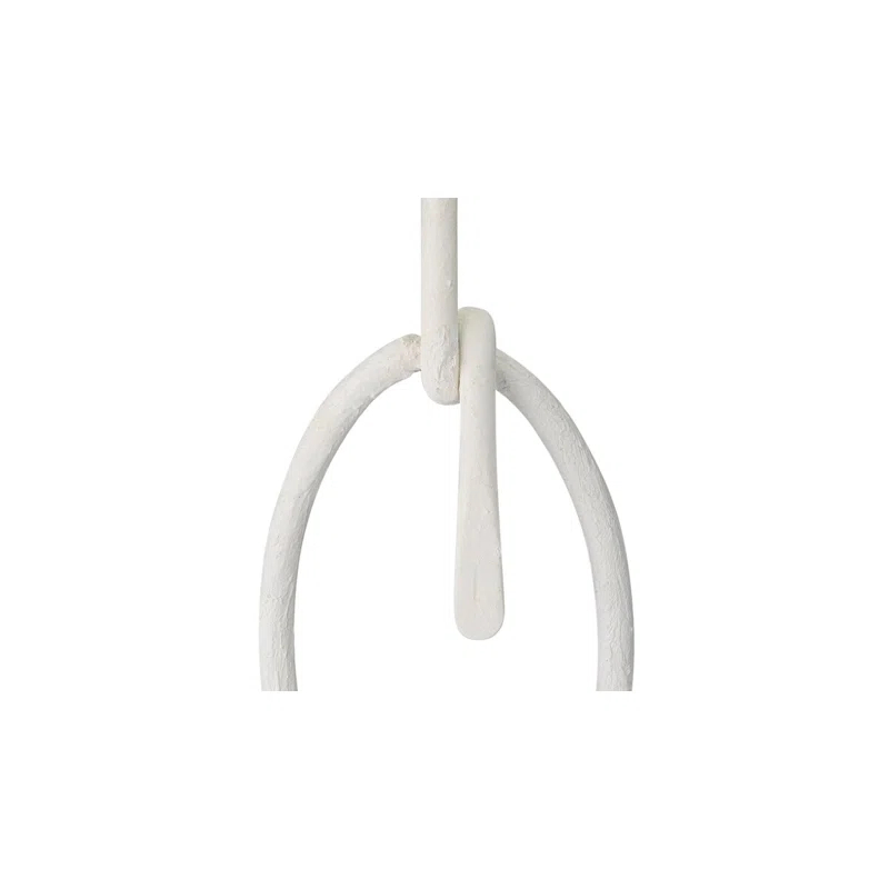 Jamie Young Company Knot 71'' White Traditional Floor Lamp